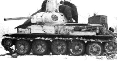 T-34/76 talvella