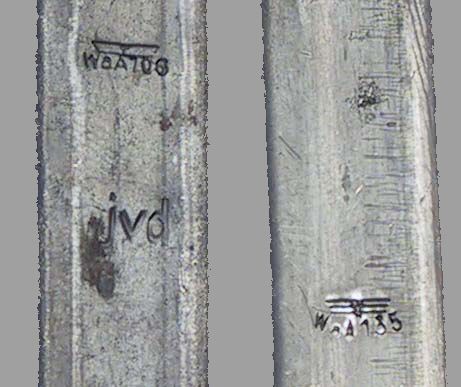 P38:n lippaita leimoineen
